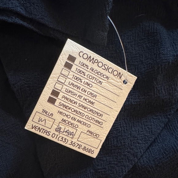 Black Cotton Women's Top - Picture 6 of 6